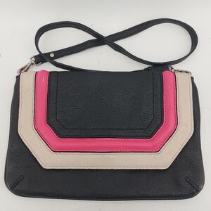 Milly Crossbody Leather Colorblock Bag